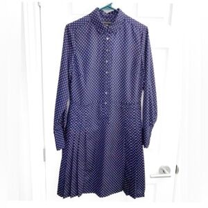 🎉Host Pick🎉Banana Republic Navy Long Sleeve Dress